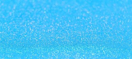 Blue glitter texture background photo