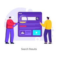 Web  Search Results vector