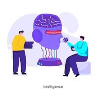 Ai  Intelligence Technology vector