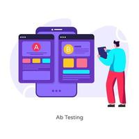 Ab Testing Accessibility vector