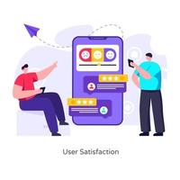 User Satisfaction and feedback vector