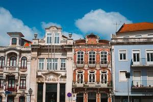 Aveiro, Portugal. Typical houses photo