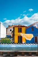 Aveiro, Portugal. Typical houses photo