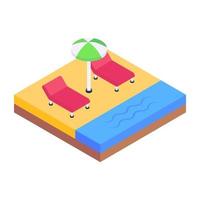 Beach and Seaside vector