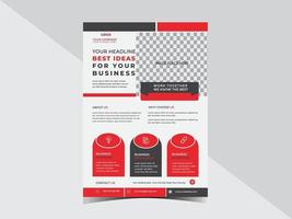 Corporate Multipurpose Business Flyer Design Template vector