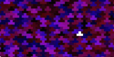 textura de vector azul oscuro, rojo en estilo rectangular.