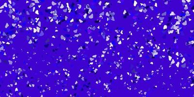 Light purple vector background with random forms.