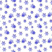 Abstract Simple Flower Seamless Pattern Background vector