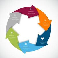 Infographic Templates for Business Vector Illustration. EPS10