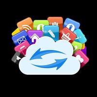 Cloud Computing Concept Vector Illustration