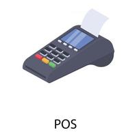 Point Of Sale vector