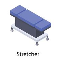 Trending Stretcher Concepts vector