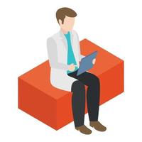 Radiologist Doctor Concepts vector