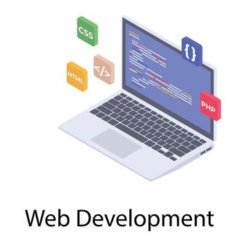 desarrollo de paginas web vector