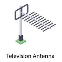 conceptos de antena de tendencia vector