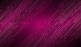 Printcyber circuit future technology concept background vector