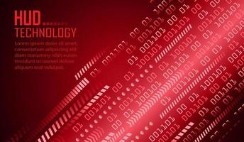 text cyber circuit future technology concept background vector