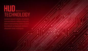 cyber circuit future technology concept background vector