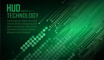 cyber circuit future technology concept background vector
