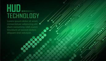 cyber circuit future technology concept background vector