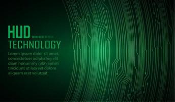 Printcyber circuit future technology concept background vector