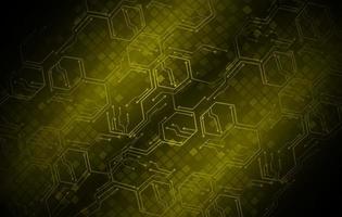 Printcyber circuit future technology concept background vector
