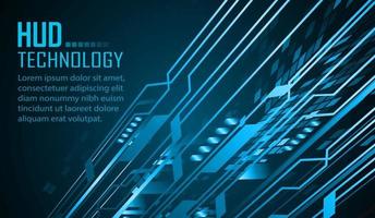 cyber circuit future technology concept background vector