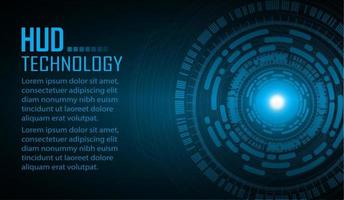 cyber circuit future technology concept background vector