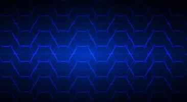 green Hexagon grid vector