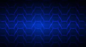 green Hexagon grid vector