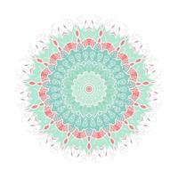 Mandala Line Template vector