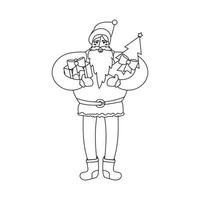 Christmas Santa Claus vector