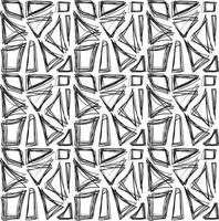 Hand drawn seamless pattern vector