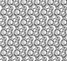 Hand drawn seamless pattern vector