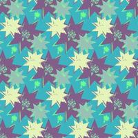 Grunge colorful geometric seamless pattern vector