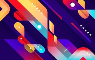 Contrast Colorful Abstract Background vector