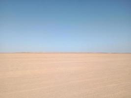 Day in the desert of Egypt photo