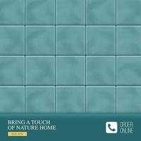 Realistic Ceramic Floor Tiles Background Vector Illustration