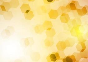 Golden hexagon . Abstract background. Vector illustrator