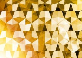 Golden polygon. Abstract background. Vector illustrator