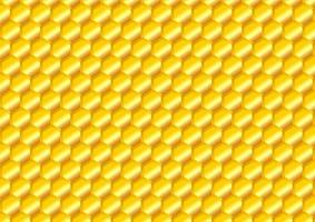 Abstract Golden beehive background. Geometric pattern design. Vector illustrator