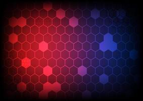 Abstract background.  Pattern hexagon and circle shapes design. Vector illustrator