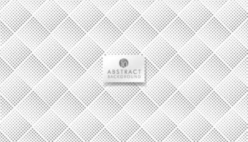 Abstract modern seamless soft gray halftone lattice pattern on white background. Minimal design. You can use for cover brochure template, poster, banner web, print ad, etc. Vector illustration