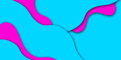 wave abstract art paper paper carving background paper layer 3d illustration photo
