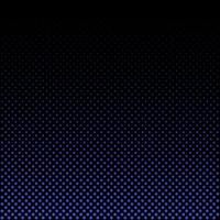 Abstract blue halftone on black background and texture. vector