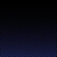 Abstract blue halftone on black background and texture. vector