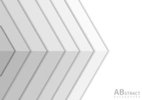 Abstract white overlap background with copy space for text. vector