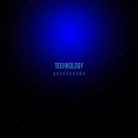 Abstract technology futuristic glow line grid on dark blue background. vector