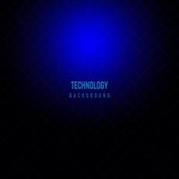 Abstract technology futuristic glow line grid on dark blue background. vector