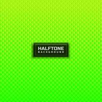 Abstract halftone green gradient square pattern background. vector